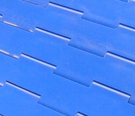 blue plastic modular belt